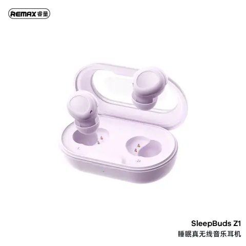 REMAX SleepBuds Z1 Wireless Music Earbuds - Purple