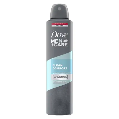 Dove Déo Spray Homme - Care Clean Comfort 250 ml
