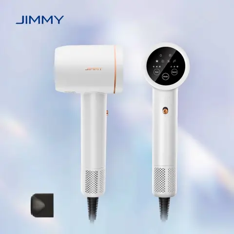 Jimmy Sèche-cheveux F7 1600 W Écran tactile intelligent 3 contrôles de température 3 contrôles de vitesse d'air Ions négatifs