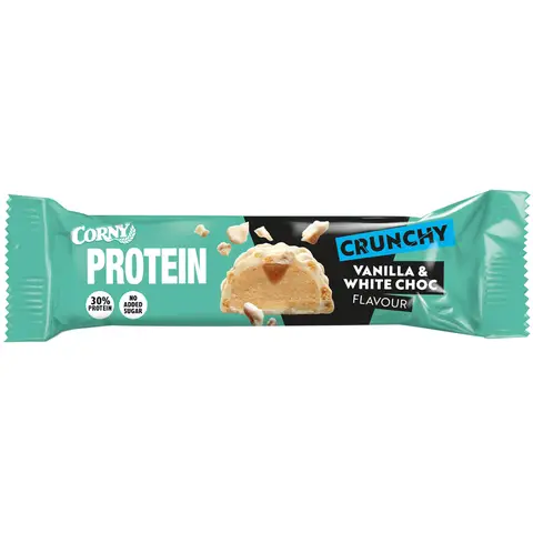 Corny Protein Vanilla White Choc Flavour 45 g