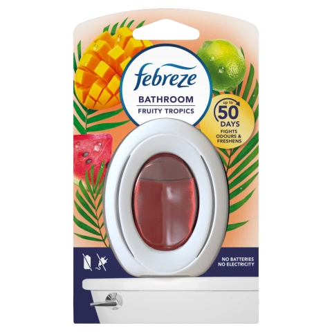 Febreze Bathroom, Continuous Air Freshener Fruity Tropics 1 Count