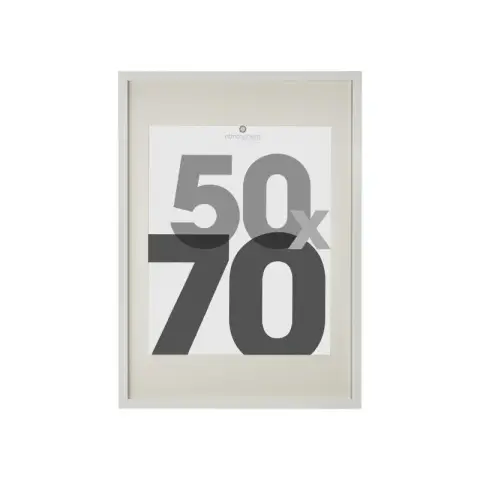 Cadre photo Éva 50 x 70 cm blanc