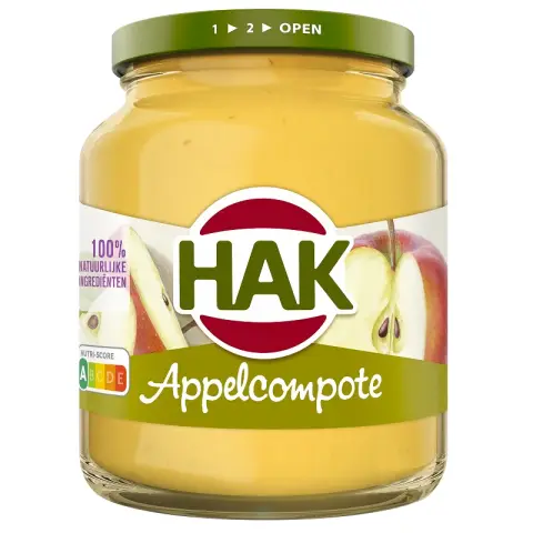 Hak Apfelmus 360g
