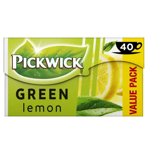 Pickwick Green Original Lemon 40pcs
