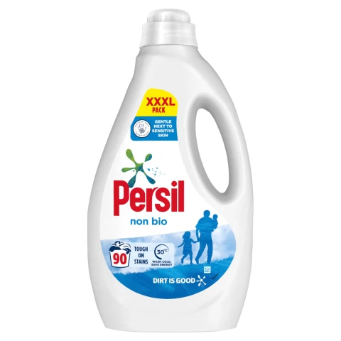 Persil  Laundry Washing Liquid Detergent Non Bio 2.43 L (90 washes)