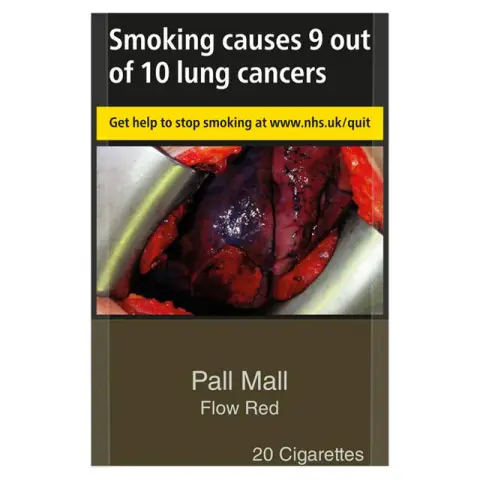 Pall Mall Flow Red King Size 20 Cigarettes