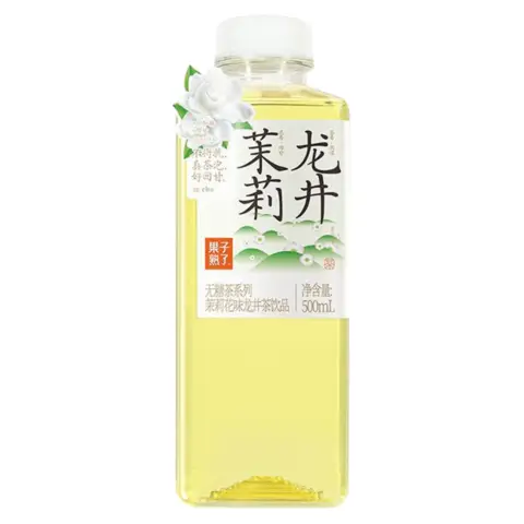 BERRYRIPE Sugar-free Jasmine Longjing Tea drink 500ml 果子熟了无糖茉莉龙井茶饮料500ml