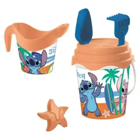 Mondo Stitch Bucketset 15cm 6pcs