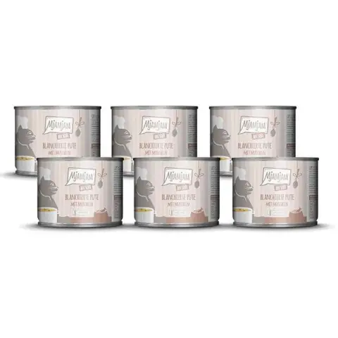 MjAMjAM - Geblancheerde kalkoen met mosselen in saus 185g*6