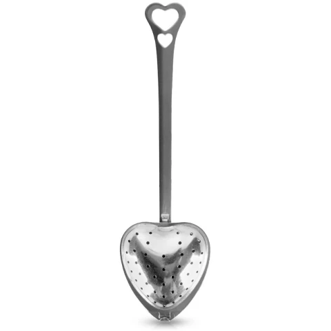 Tea Brewer Tea Strainer Tea Hole - Stainless Steel - Heart Shape
