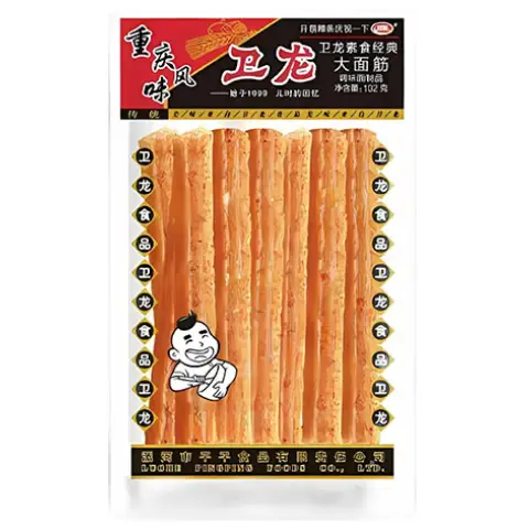 WL Latiao Gluten Strips- Hot & Spicy Flavour  102g 衛龍大麵筋-香辣102g