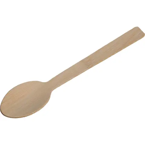 Cuillère en bambou 17cm 18pcs