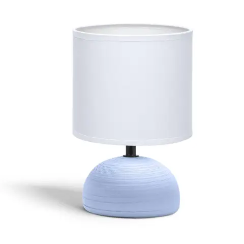 Aigostar Tafellamp met Schaduw for E14 - Blauw H23cm