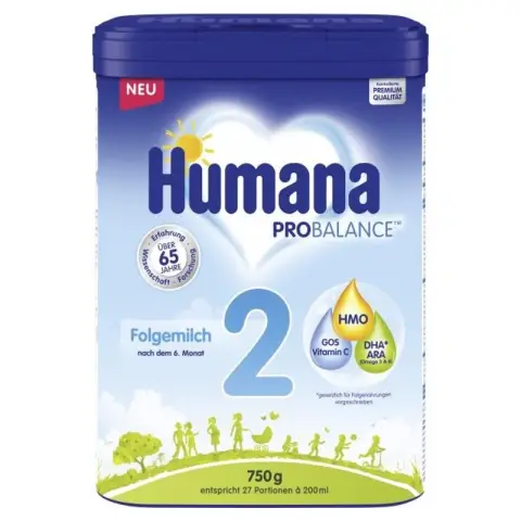 Humana Folgemilch UPL 2 750 g