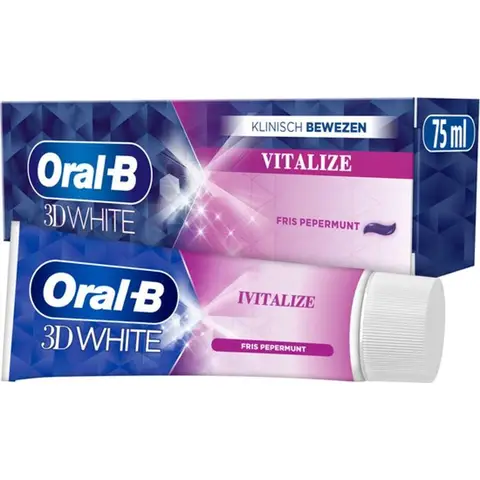 ORAL-B 3D White Vitalize - Dentifrice - 75ml