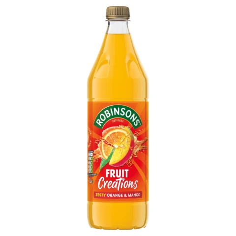 Robinsons Fruit Creations Zesty Orange & Mango 1 litre