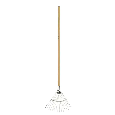 Kent and Stowe Stainless Steel Lawn And Leaf Rake