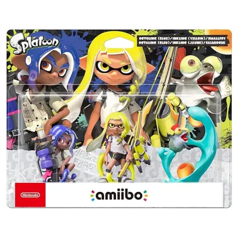 Nintendo AMIIBO: Splatoon 3 – Octoling/Inkling/Smallfry (Dreierpack) (Multi)