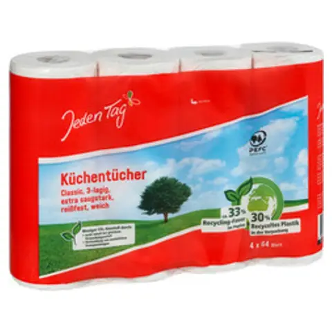 Jeden Tag Küchentücher 3-lagig