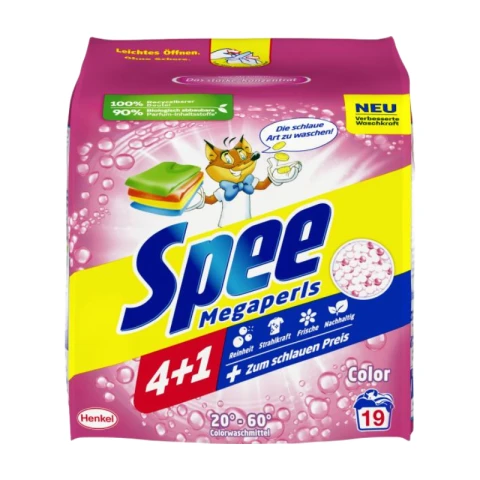 Spee Megaperls Color Waschpulver (19 Waschladungen)