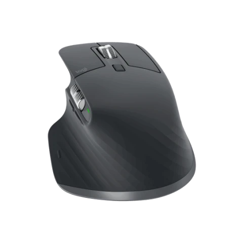 Logitech MX Master 3S Wireless Mouse with Ultra-Fast Scrolling, Ergonomic, 8K DPI, Silent Clicks - Black (HK Version)