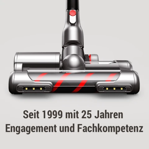 PUPPYOO Handstaubsauger für den Haushalt, 535 W, 170 AW, OLED-Bildschirm, Doppelwalzenbürste