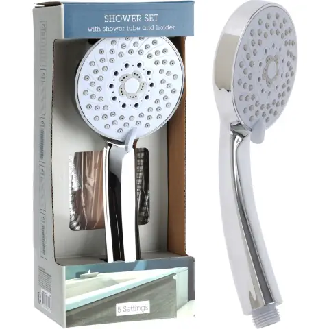 SHOWER SET TUBE AND HOLDER