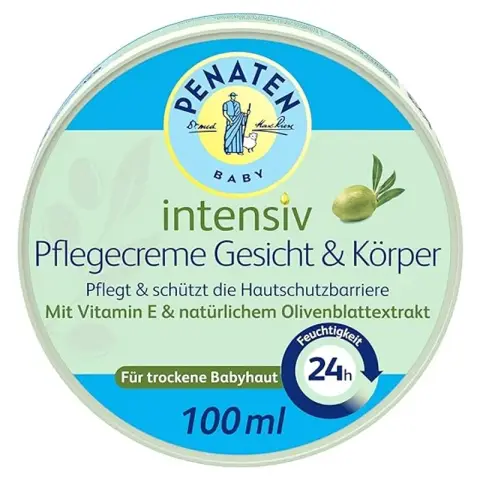 Penaten Baby intensiv Pflegecreme Gesicht & Körper mit Olivenblattextrakt 100 ml