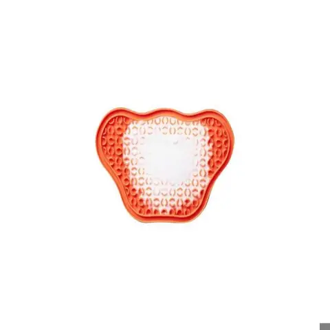 PetDreamHouse Coussin à lécher PAW Orange Easy