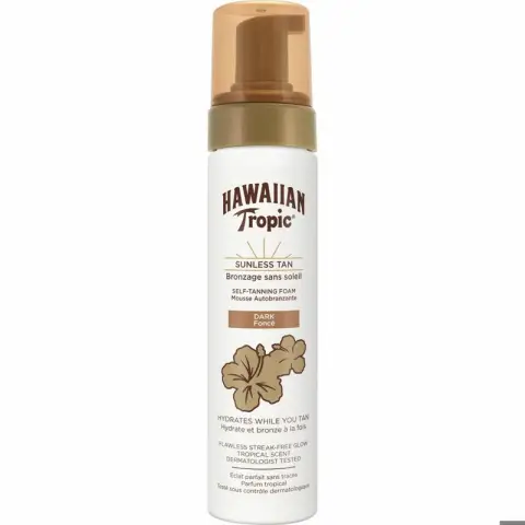 Hawaiian Tropic Sunless Tan Foam Dark 200 ml