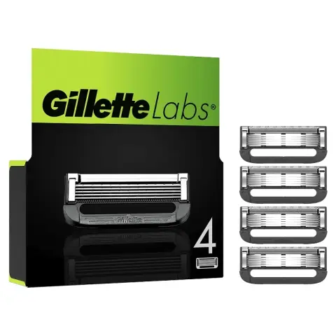 Gillette Labs Rasierklingen 4 St