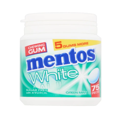 Mentos gum White Green Mint 113g
