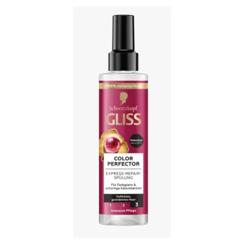 Schwarzkopf GLISS Express Repair Sprüh-Spülung Color Perfector