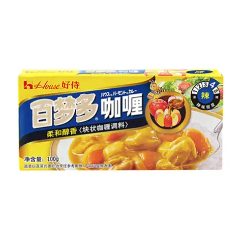 HS Curry - Hot 好侍百夢多咖哩-辣100g
