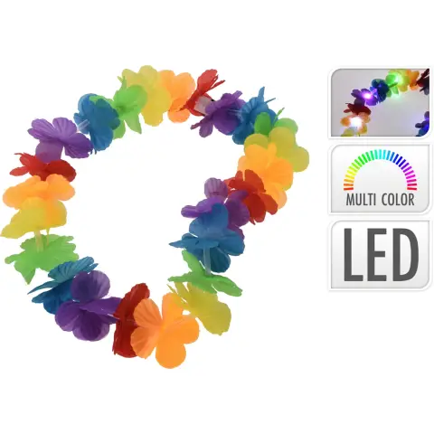 Blumenkranz mit LED