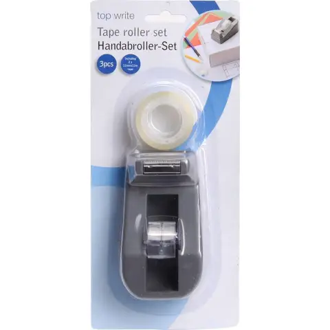 Topwrite Tape Roller Set Adhesive Tape Holder + Adhesive Tape