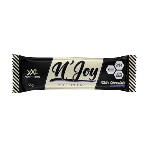 Xxl Nutrition N'Joy Protein Bar White Choc Blueberry 55g