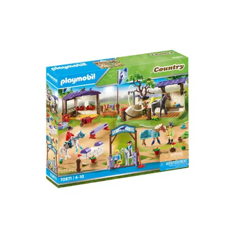 Playmobil Spectacle équestre avec lavage de chevaux
