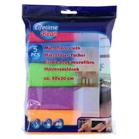 Lifetime Clean Microfasertuch 5 Stück