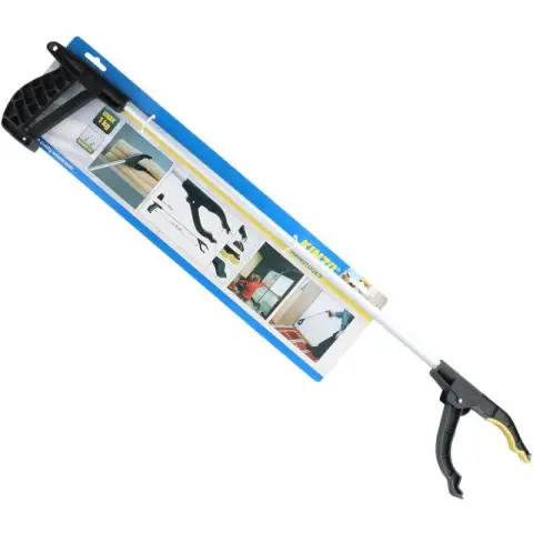 Kinzo Klemmen Silber Griff Gripper Edelstahl 76 cm