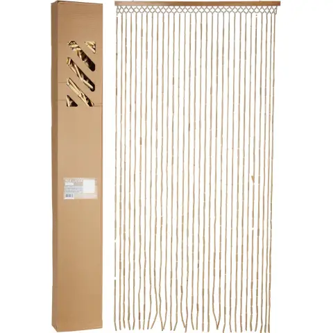 Door curtain bamboo 90x180cm