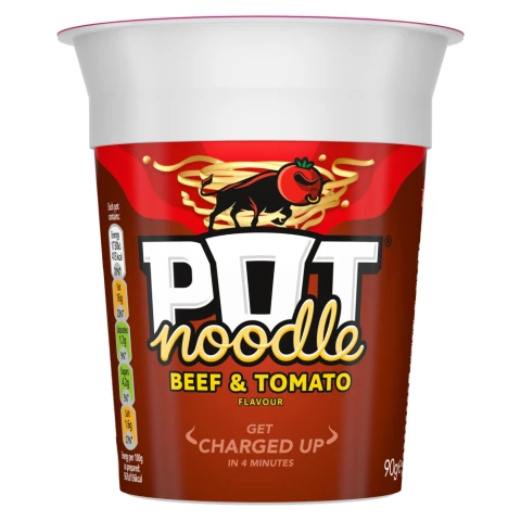 Pot Noodle Beef & Tomato 90g