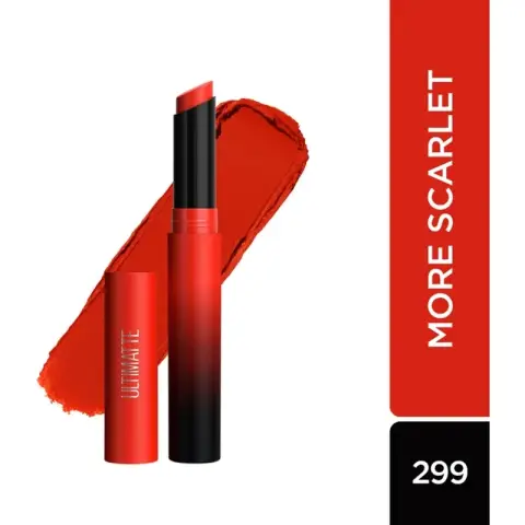 Maybelline Color Show Ultimate Lippenstift 299 More Scarlett