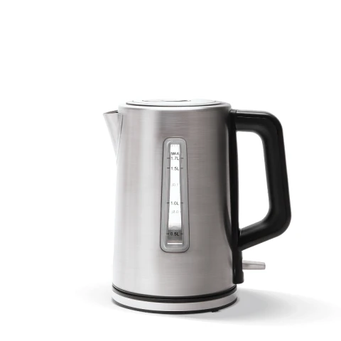 Aigostar King KE-2200SVDE - Electric Kettle - 2200W 1.7L Stainless Steel Black-Silver