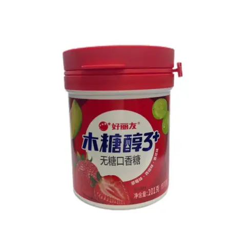 Orion Xylitol 3+ sugar-free chewing gum (strawberry, grape, melon flavor) 101G