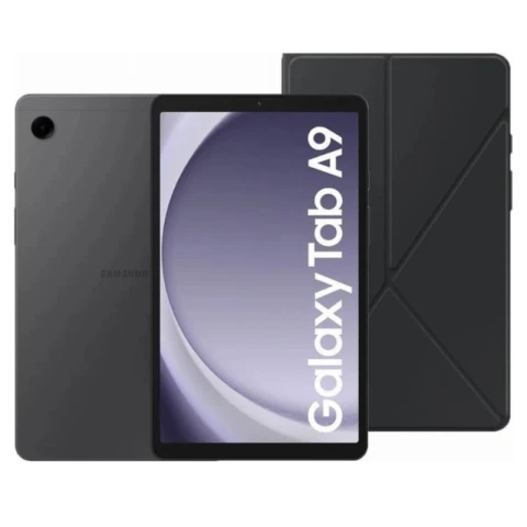 Samsung Galaxy Tab A9 Wifi 64GB with Bookcover Black