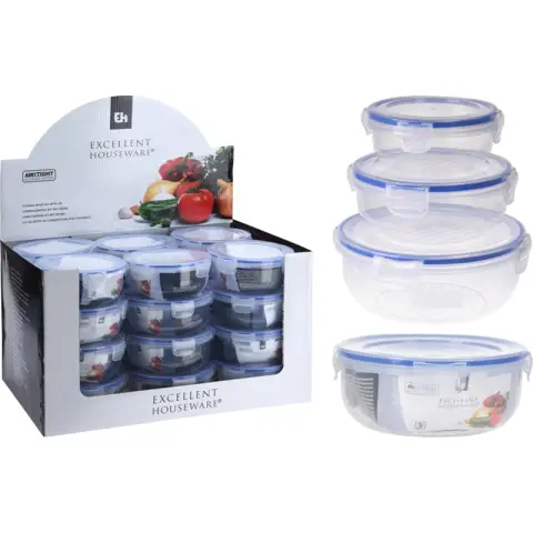 Vorratsdosen-Set - PP - 400 x 800 x 1400ml