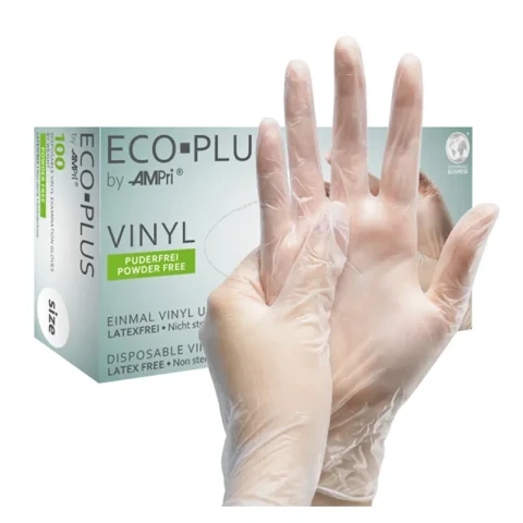 Einmalhandschuhe Vinyl Gr. M puderfrei