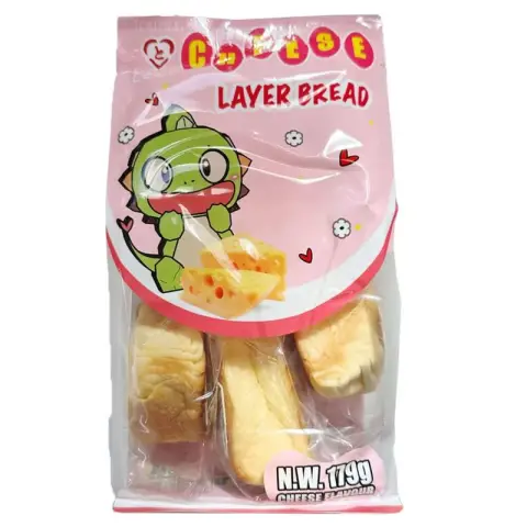 Tokimeki Cheese Layer Bread Cheese Flavor 180g