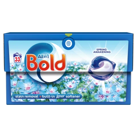 Bold All-in-1 PODS Washing Liquid Capsules 33 Washes, Spring Awakening